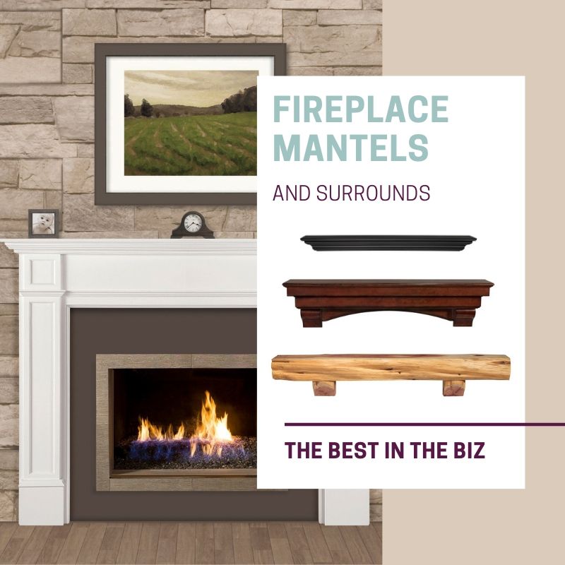 The Best Fireplace Mantels Surrounds To Check Out In 2019