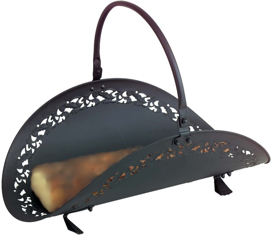 15" Filigree Wood Basket