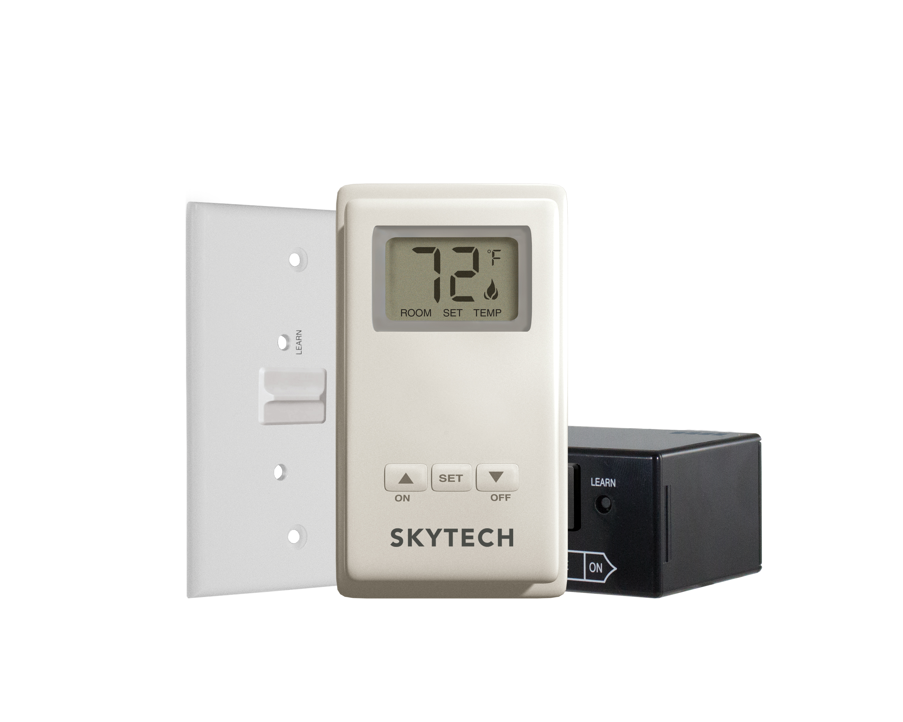 Skytech TS-R-2A Wireless Wall Mounted Fireplace Control