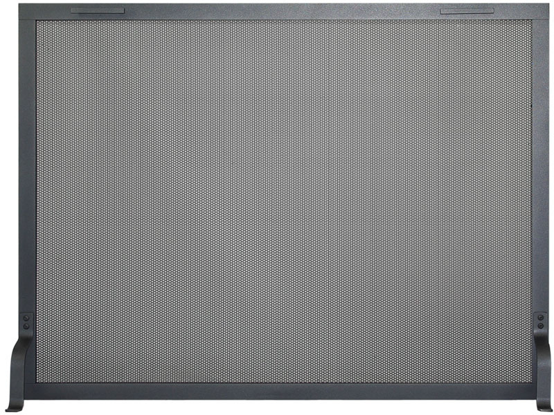 Custom Size Freestanding Fireplace Screen