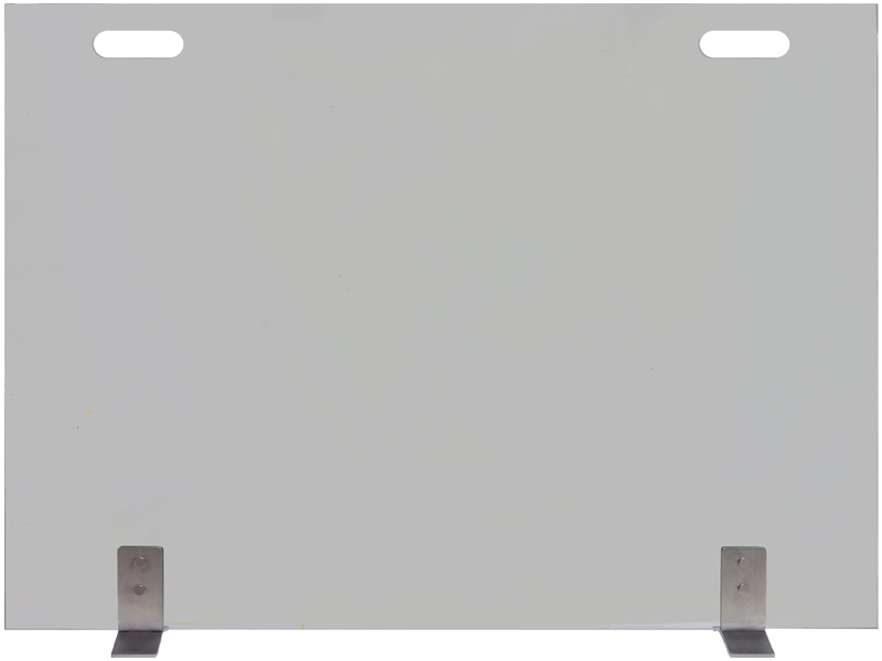Custom Size Glass Fireplace Screen
