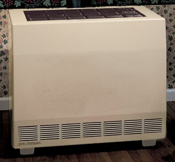 Natural Gas Heater W/ Blower - Hydraulic Thermostat 65k BTU