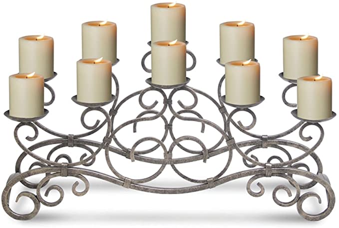 Brighton Candelabra - Distressed Bronze Finish