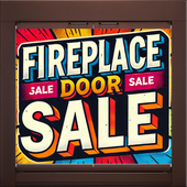 Fireplace Door Sale