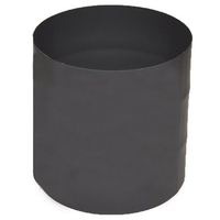 6”x18” Ventis Black single wall stove pipe HEAVY DUTY!! – The Coal